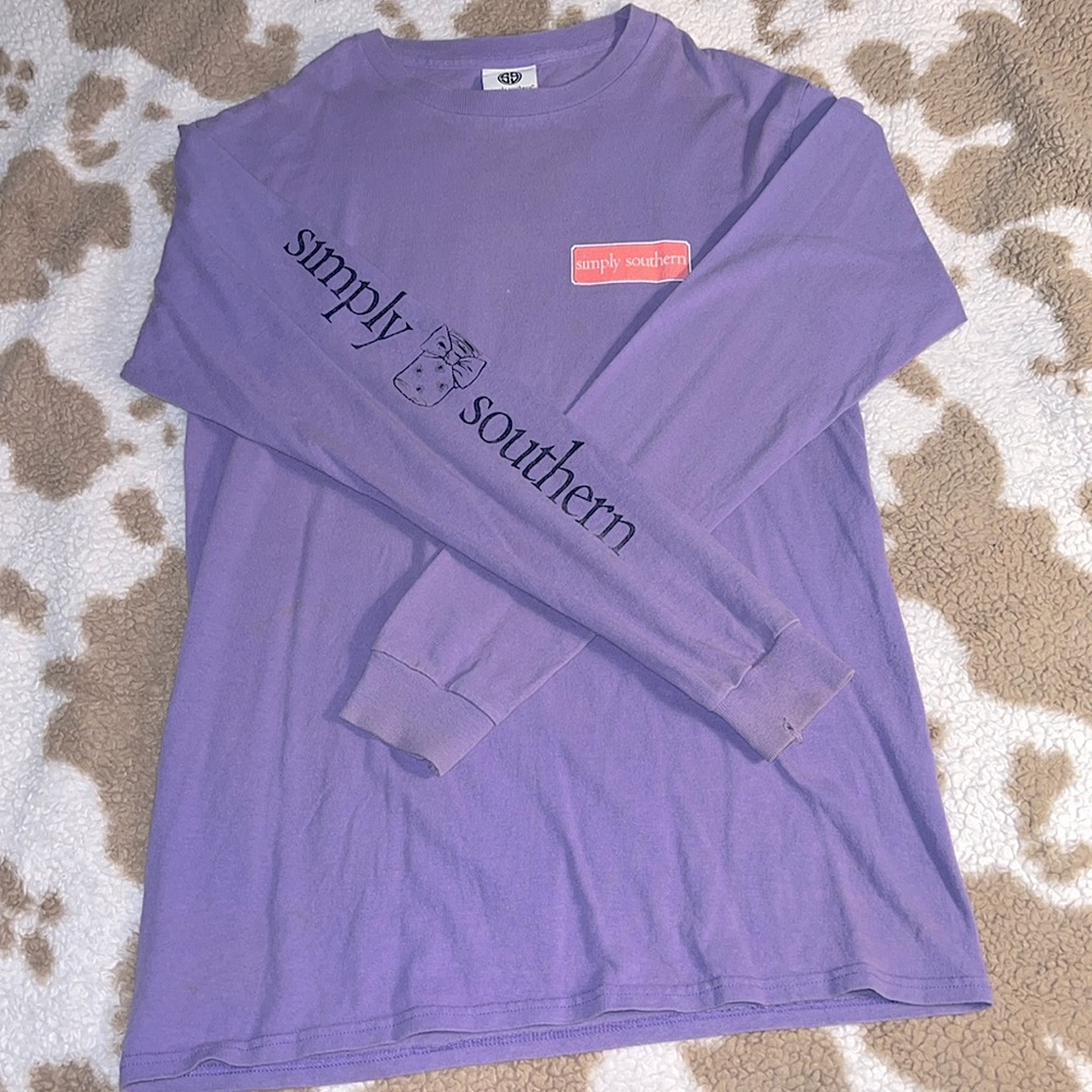 Purple, simply southern preppin’ for a southern kind of night, size small